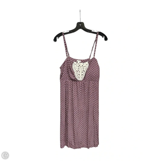 Dress Casual Midi By Soma In Purple, Size: Xl