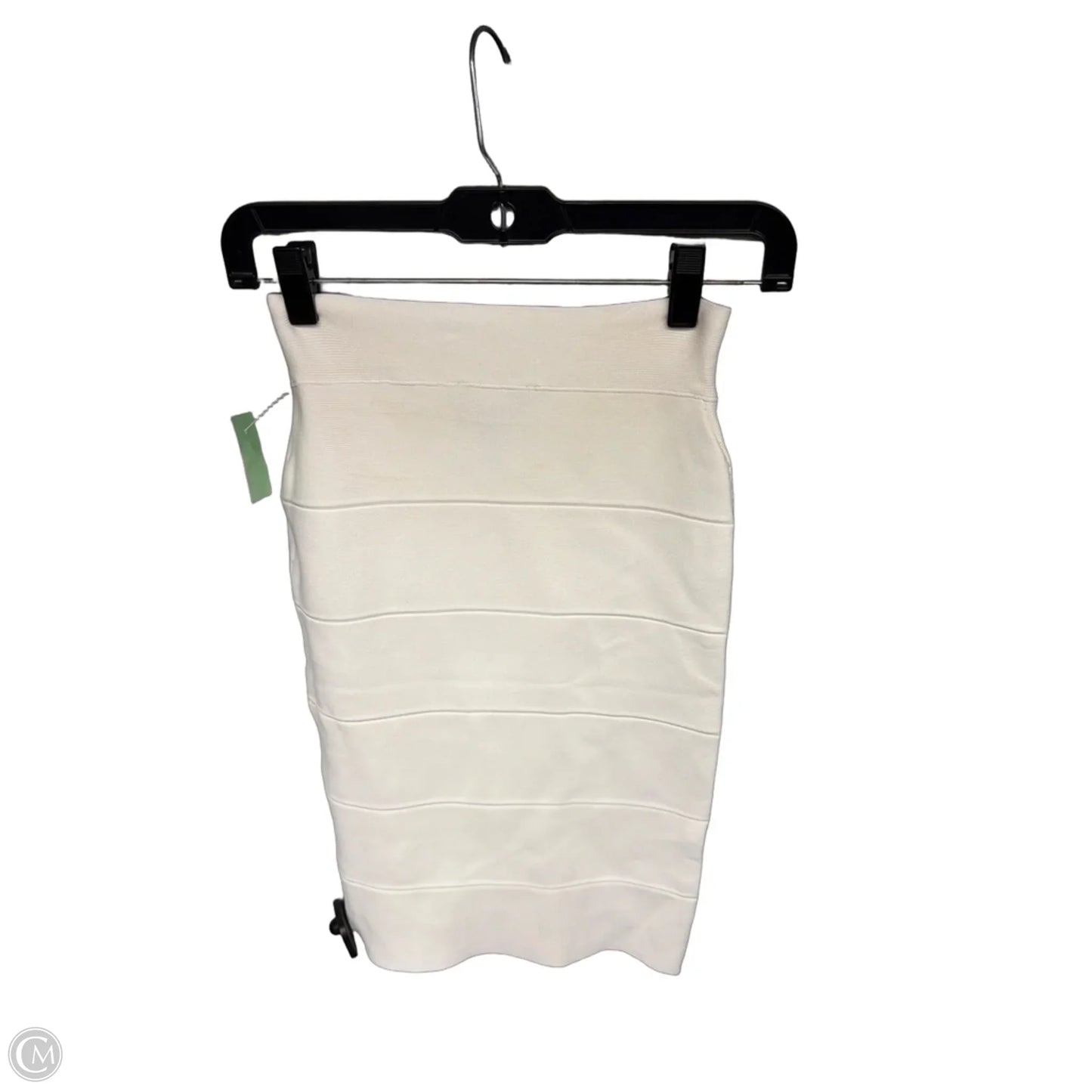 Skirt Midi By Bcbgmaxazria In Cream, Size: Xs