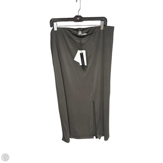 Skirt Maxi By Tahari In Green, Size: Xl