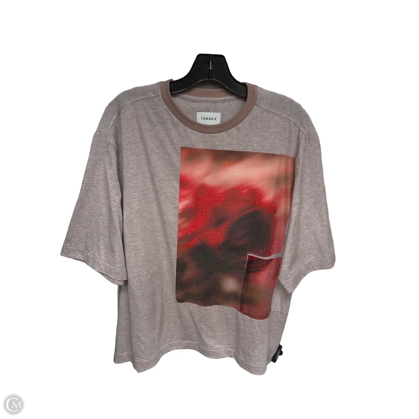 Top Short Sleeve By Cmc In Purple & Red, Size: S