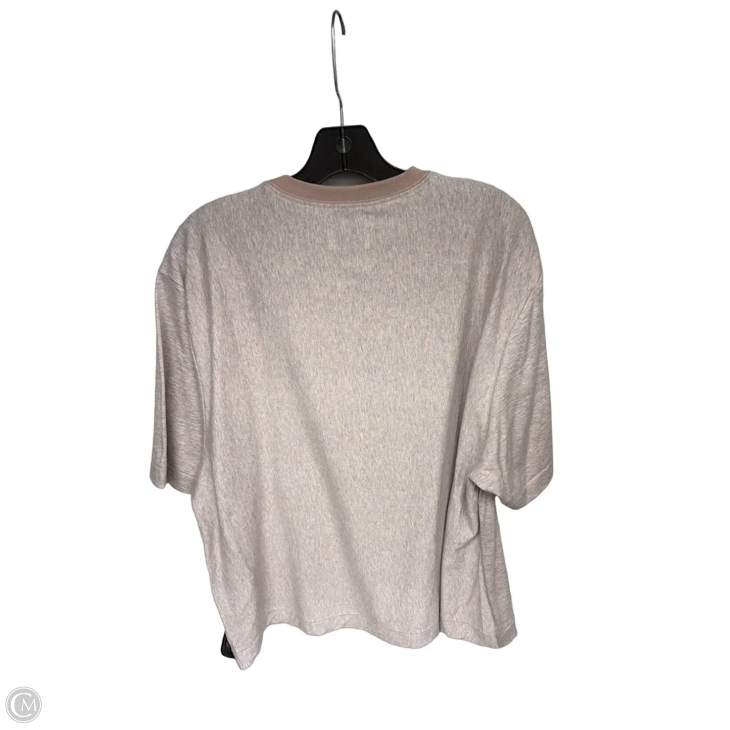 Top Short Sleeve By Cmc In Purple & Red, Size: S