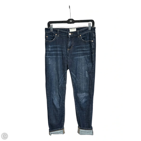 Jeans Straight By Caslon In Blue Denim, Size: 24