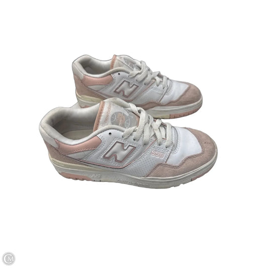 Shoes Sneakers By New Balance In Pink & White, Size: 7