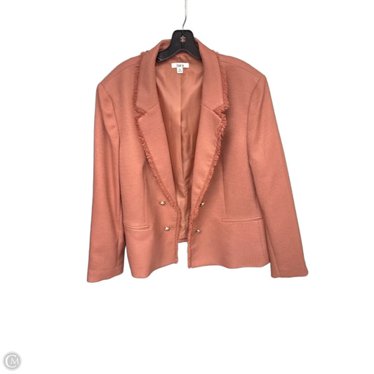 Blazer By Bar Iii In Orange, Size: Xxl