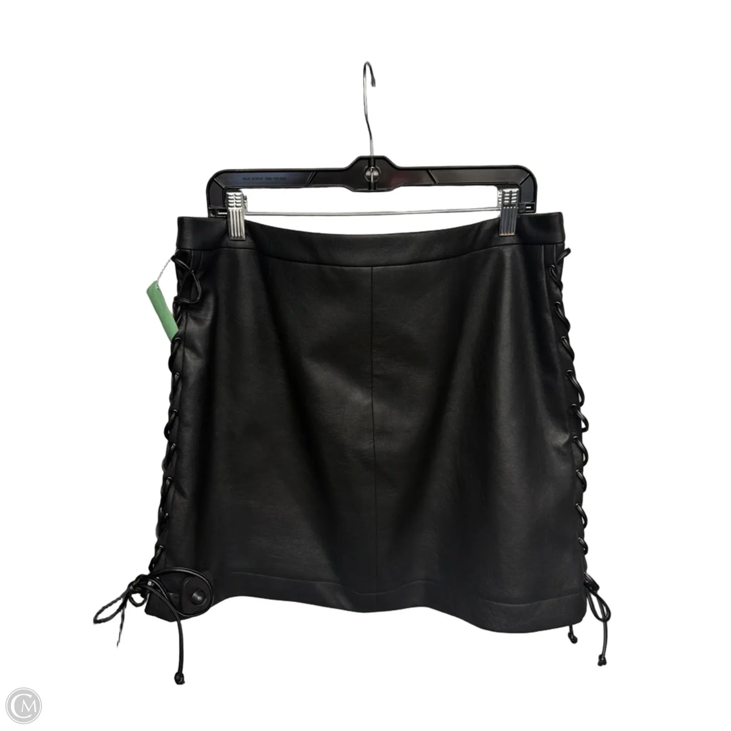 Skirt Midi By Bcbg In Black, Size: Xl