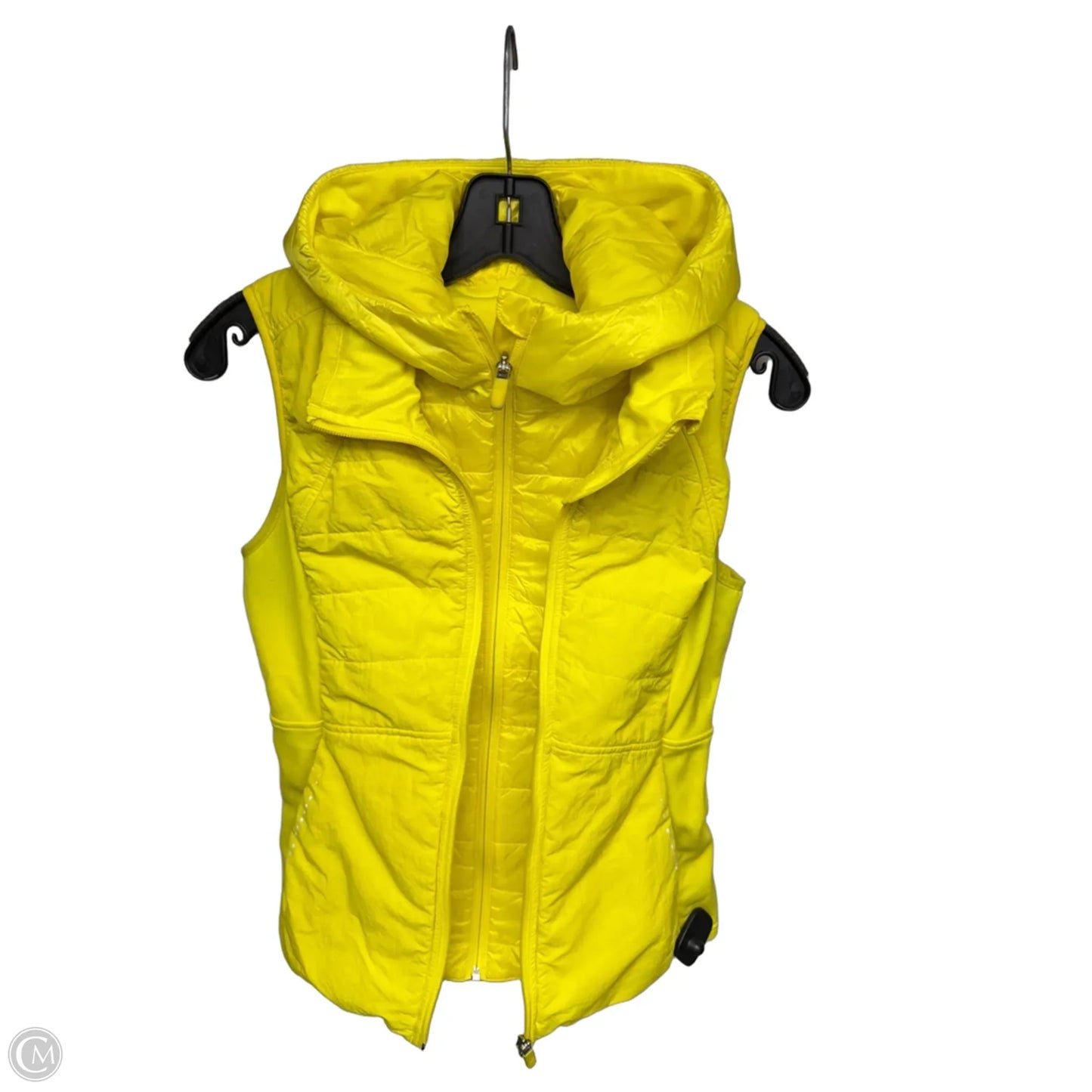 Athletic Jacket By Lululemon In Yellow, Size: 4