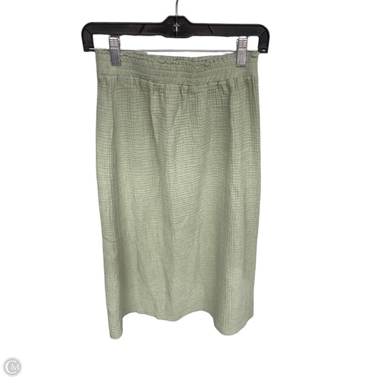 Skirt Maxi By Shein In Green, Size: S