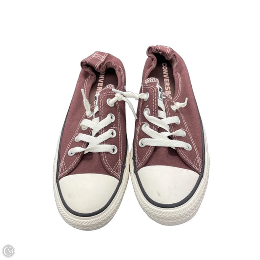 Shoes Sneakers By Converse In Maroon, Size: 8.5