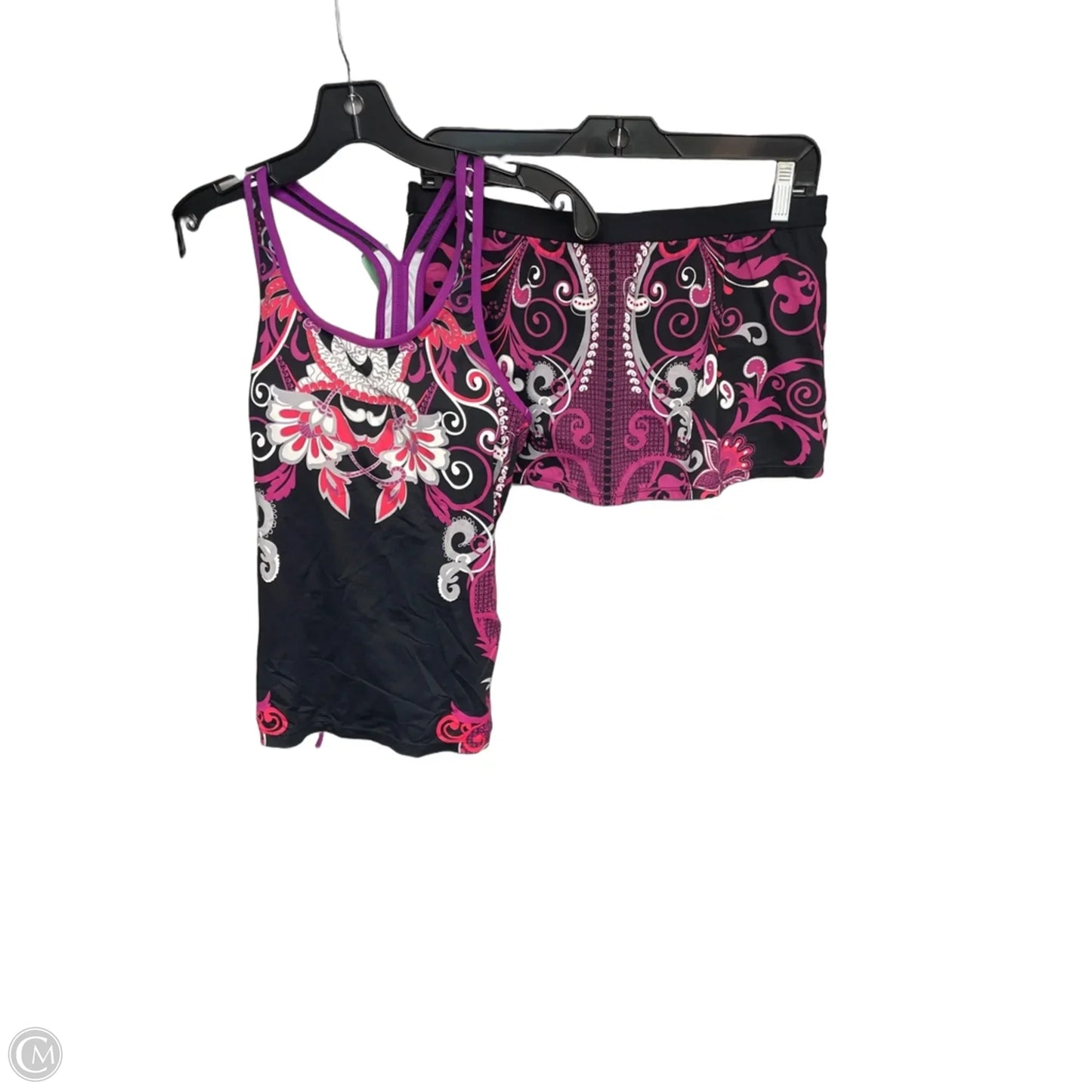 Swimsuit 2pc By Athleta In Purple & White, Size: Xs
