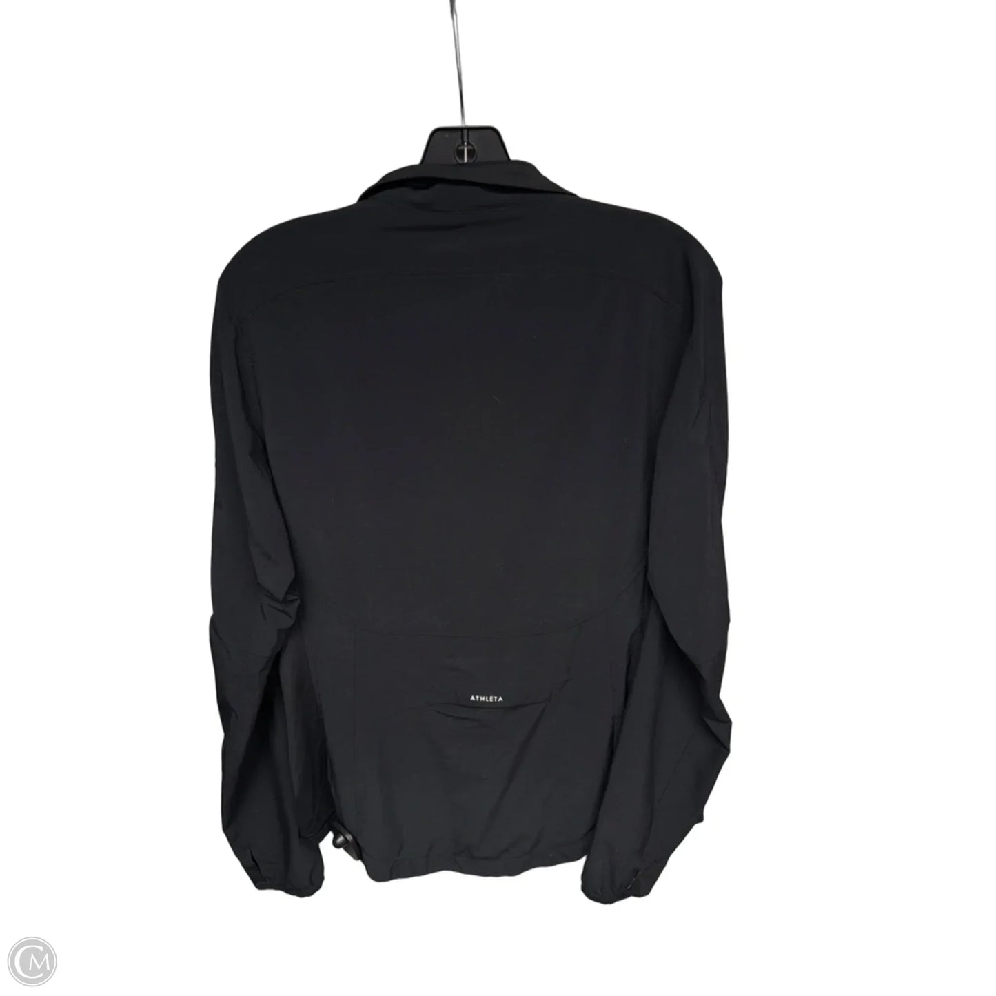Athletic Jacket By Athleta In Black, Size: S