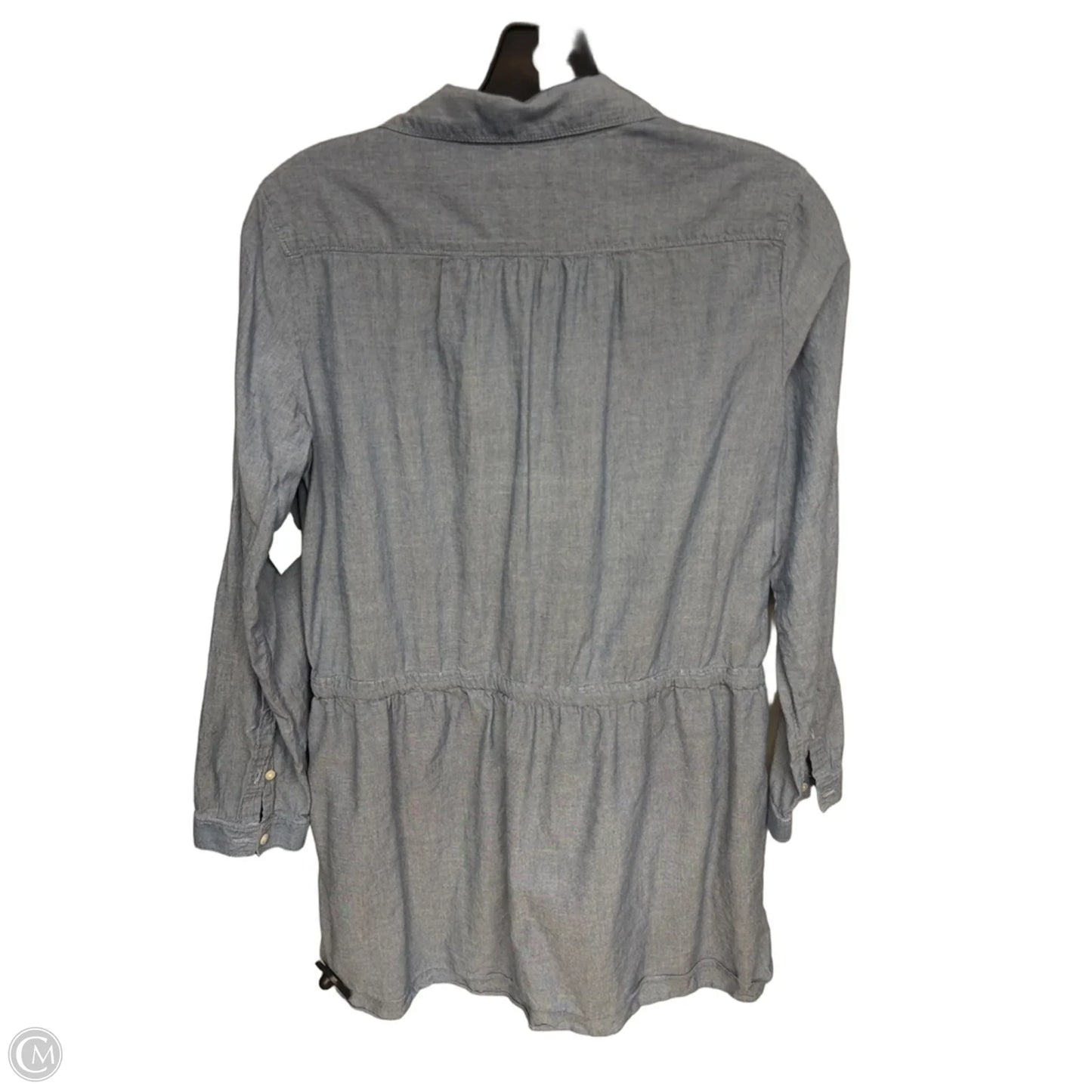 Dress Casual Midi By Gap In Blue, Size: S