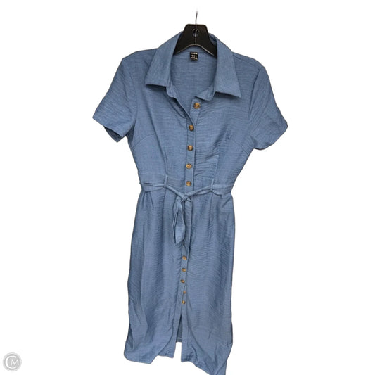 Dress Casual Maxi By Shein In Blue, Size: S