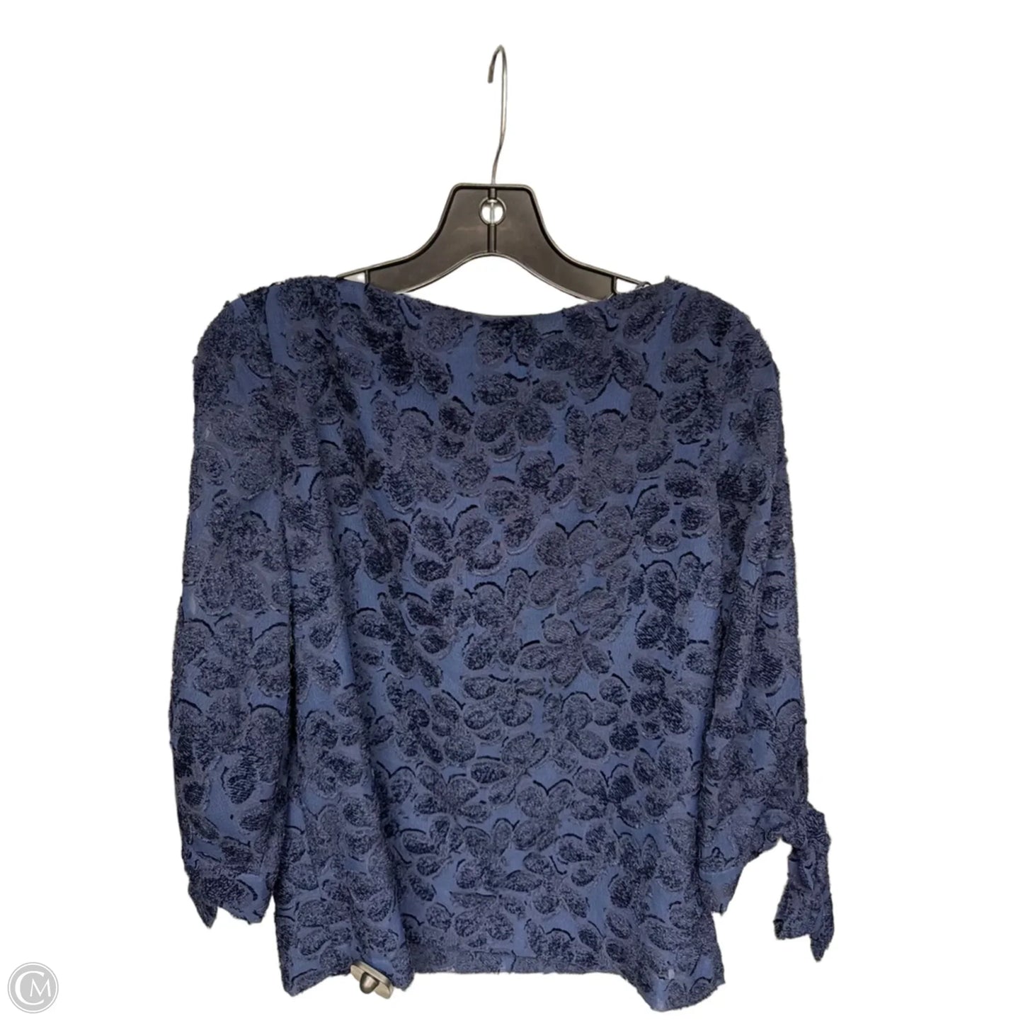 Top 3/4 Sleeve By Banana Republic In Navy, Size: Xs