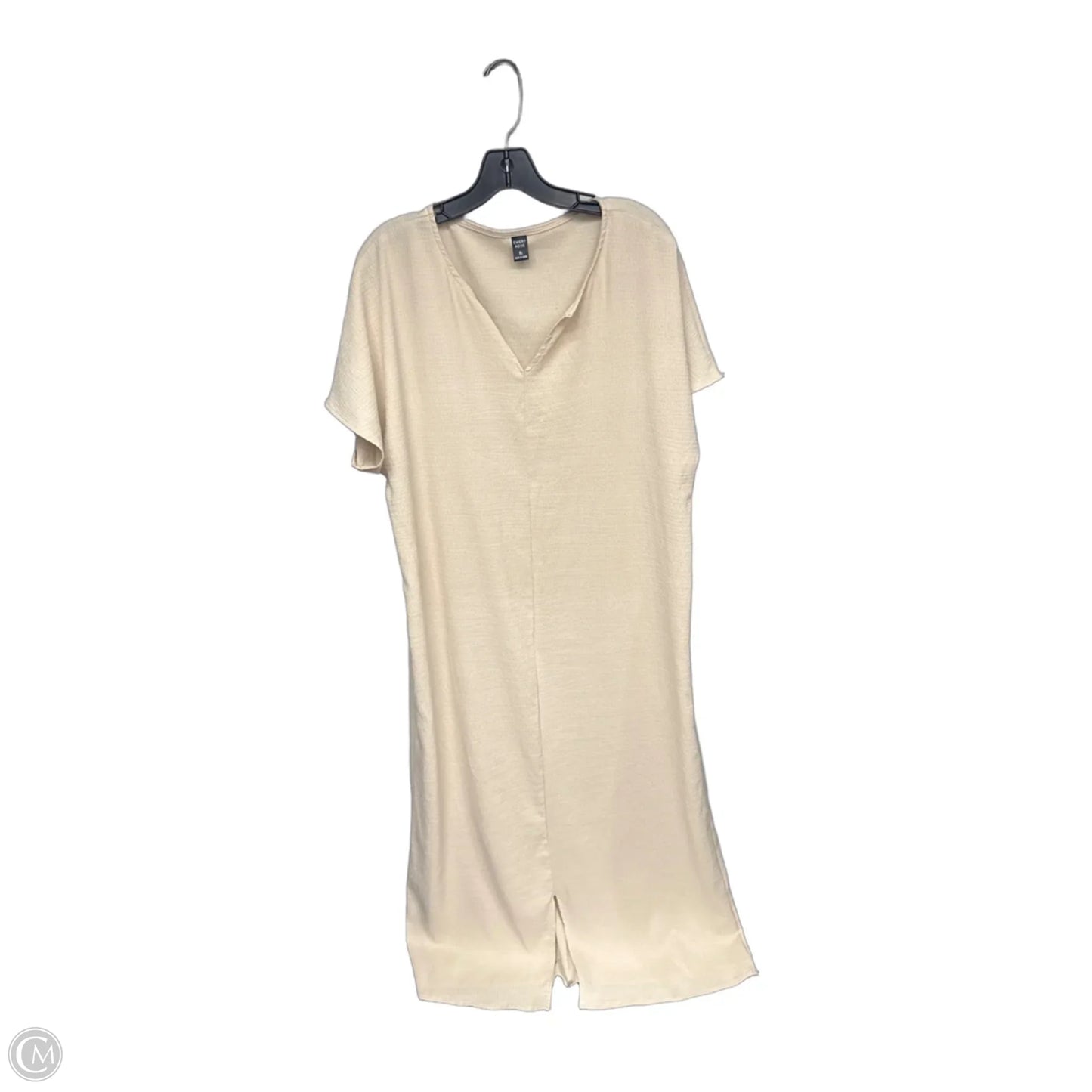 Dress Casual Maxi By Emery Rose In Beige, Size: Xl
