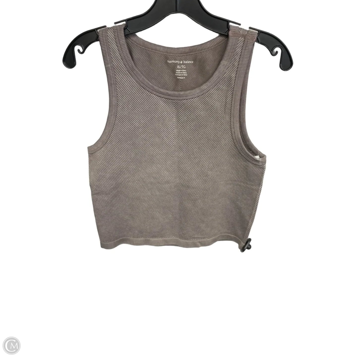 Tank Top By Clothes Mentor In Brown, Size: Xl