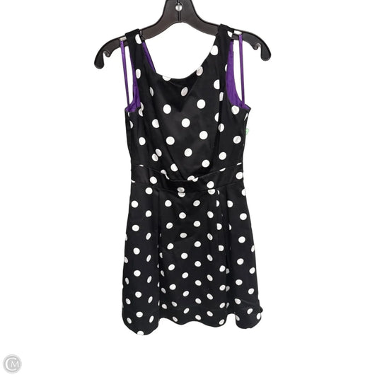 Dress Party Midi By White House Black Market In Polkadot Pattern, Size: 2