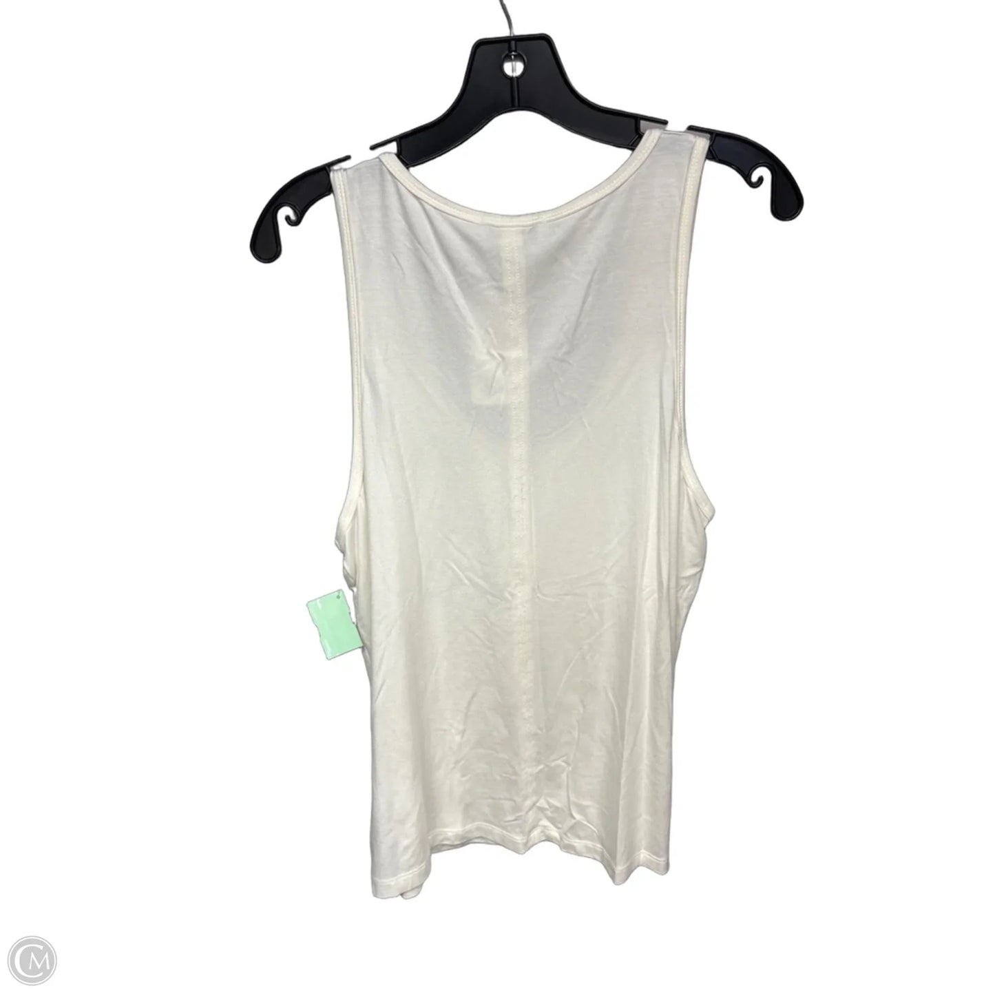 Top Sleeveless By Allison Joy In Cream, Size: Xl
