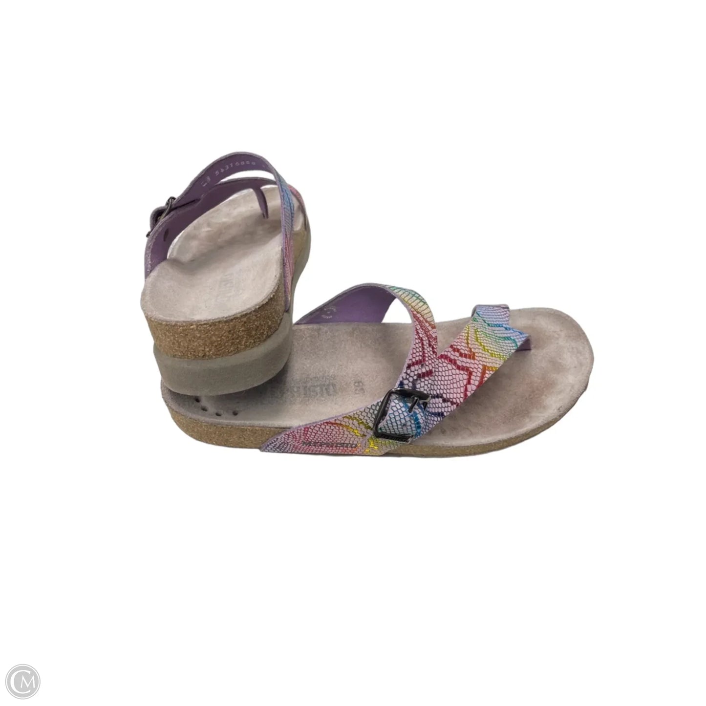 Sandals Flats By Mephisto In Rainbow Print