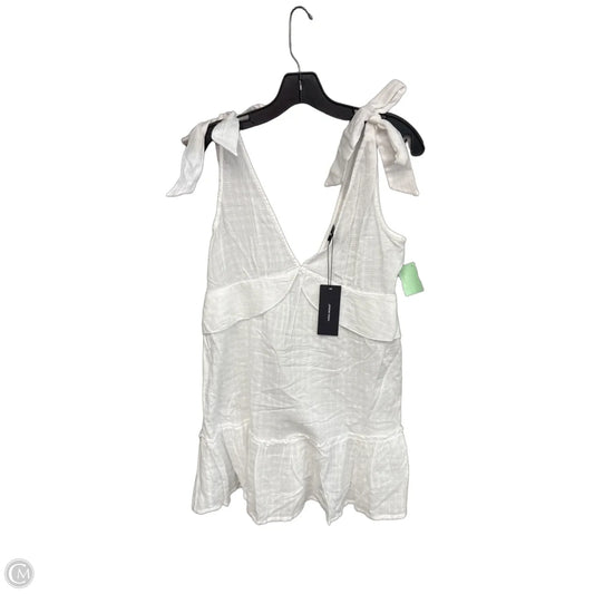 Dress Casual Midi By Vero Moda In White, Size: Xs