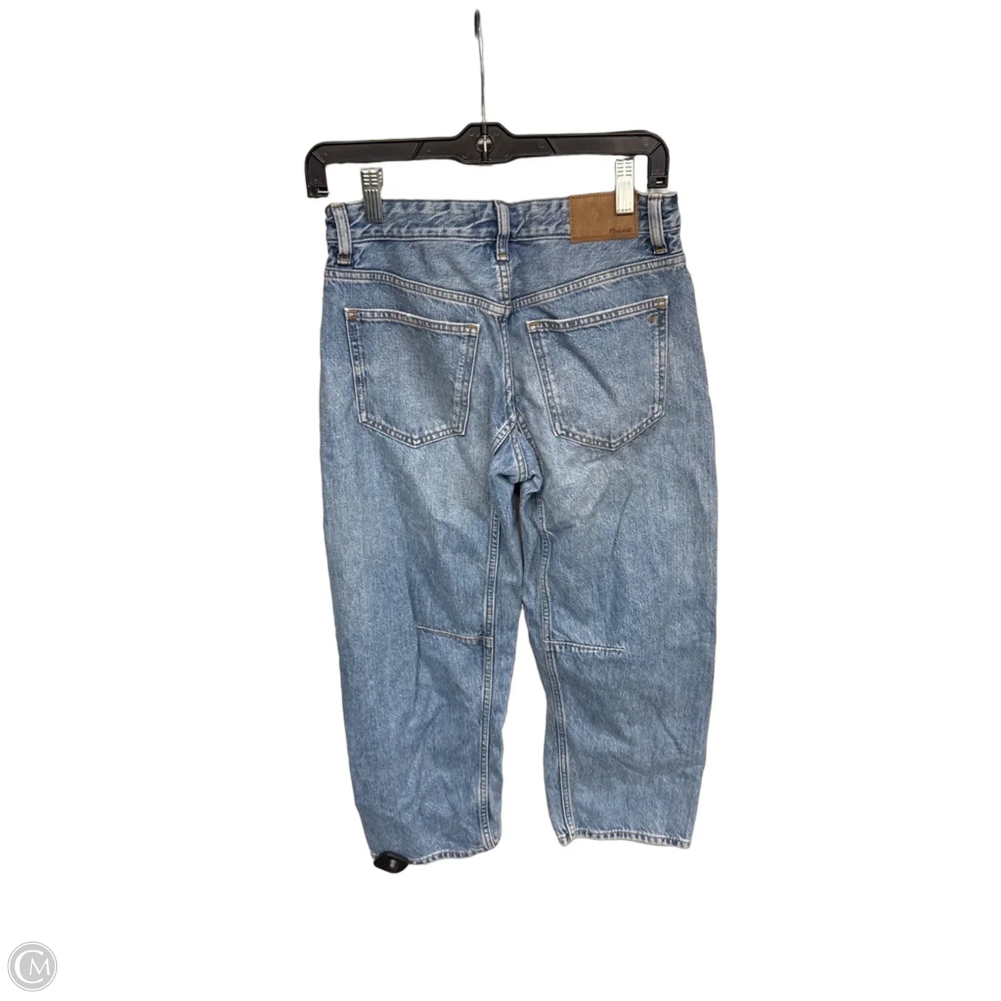 Jeans Straight By Madewell In Blue Denim, Size: Xsp