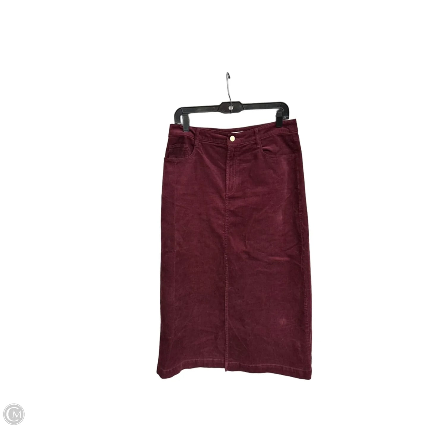 Skirt Maxi By Loft In Purple, Size: 8