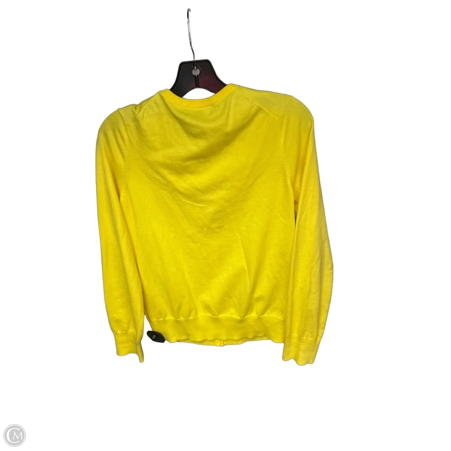 Cardigan By Lands End In Yellow, Size: S
