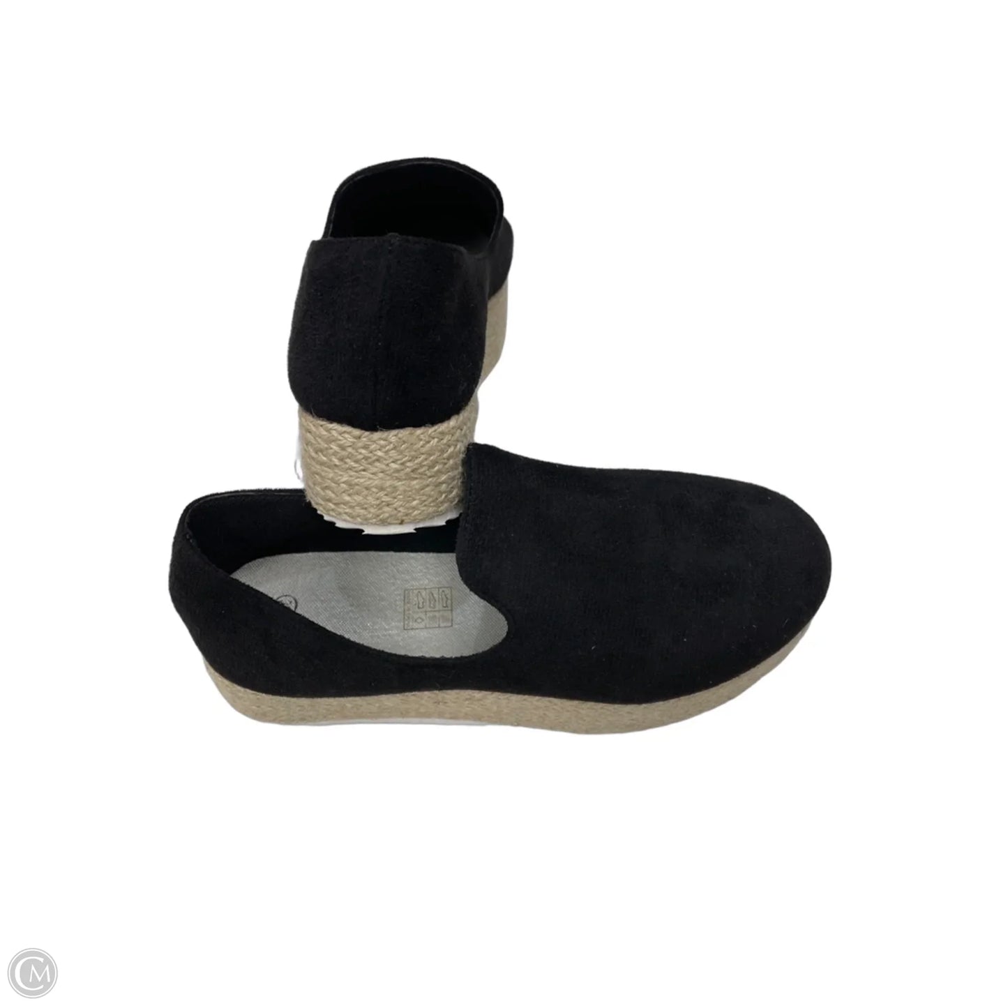 Shoes Heels Wedge By Clothes Mentor In Black