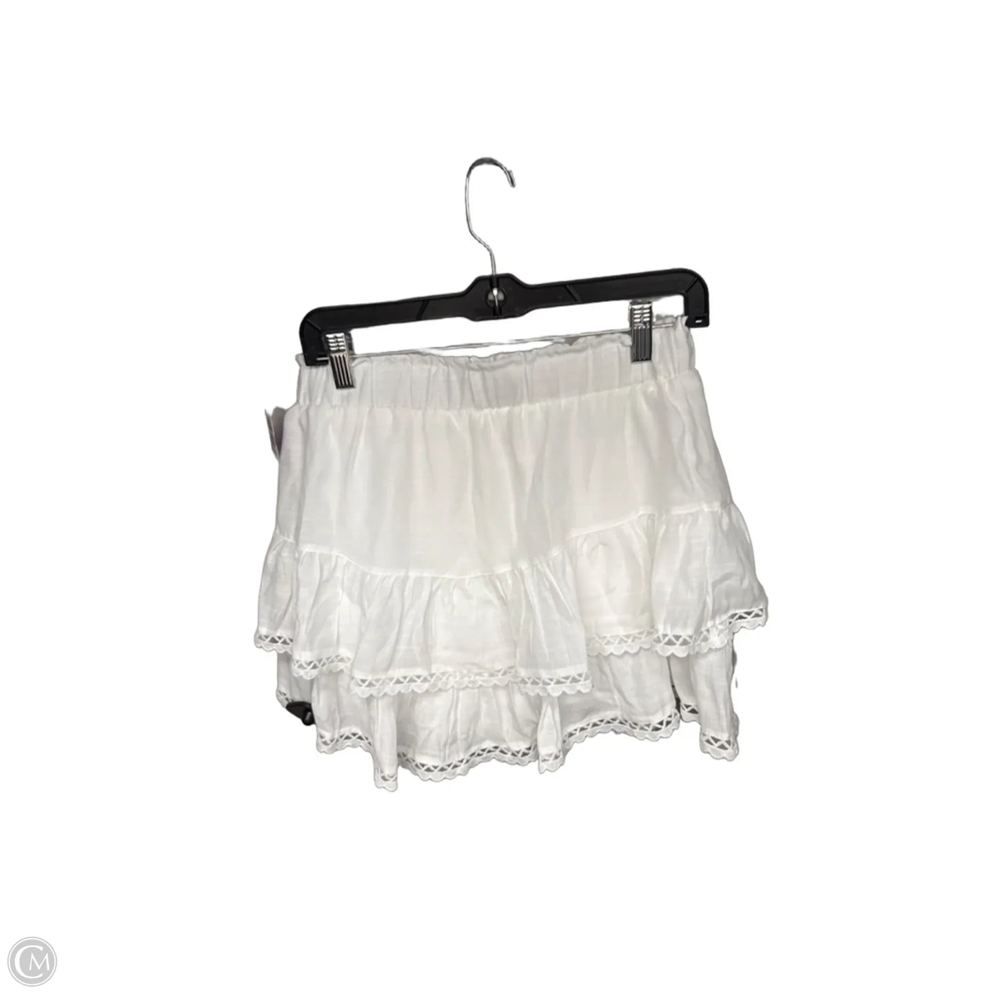 Skirt Midi By Clothes Mentor In White, Size: S