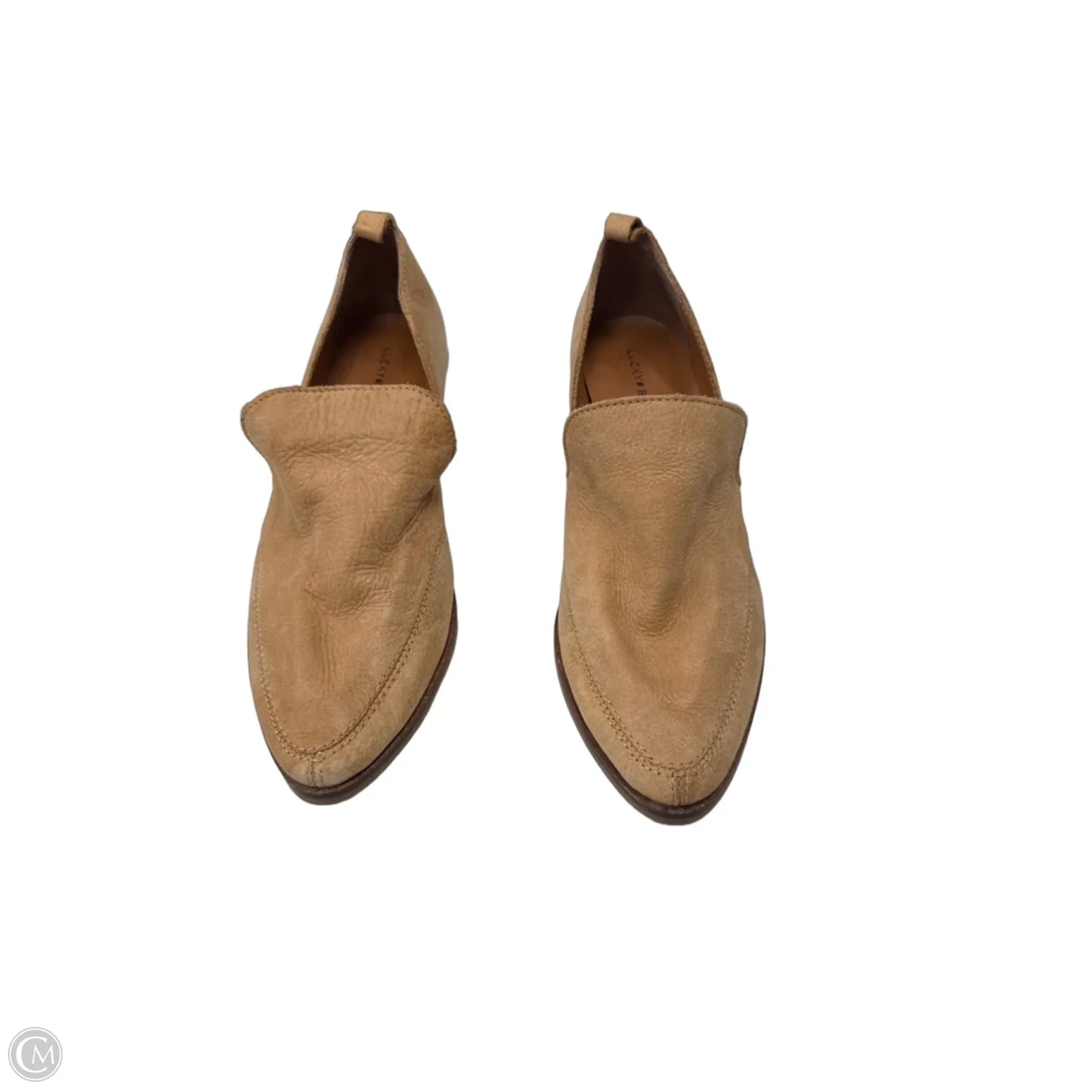 Shoes Heels Block By Lucky Brand In Tan, Size: 8.5
