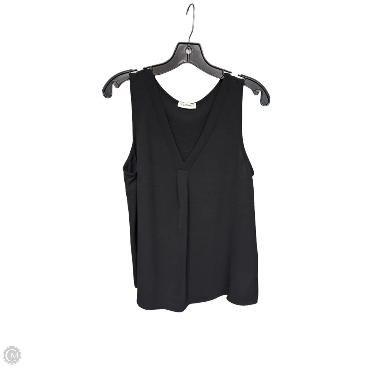 Top Sleeveless By Ee Some In Black, Size: M