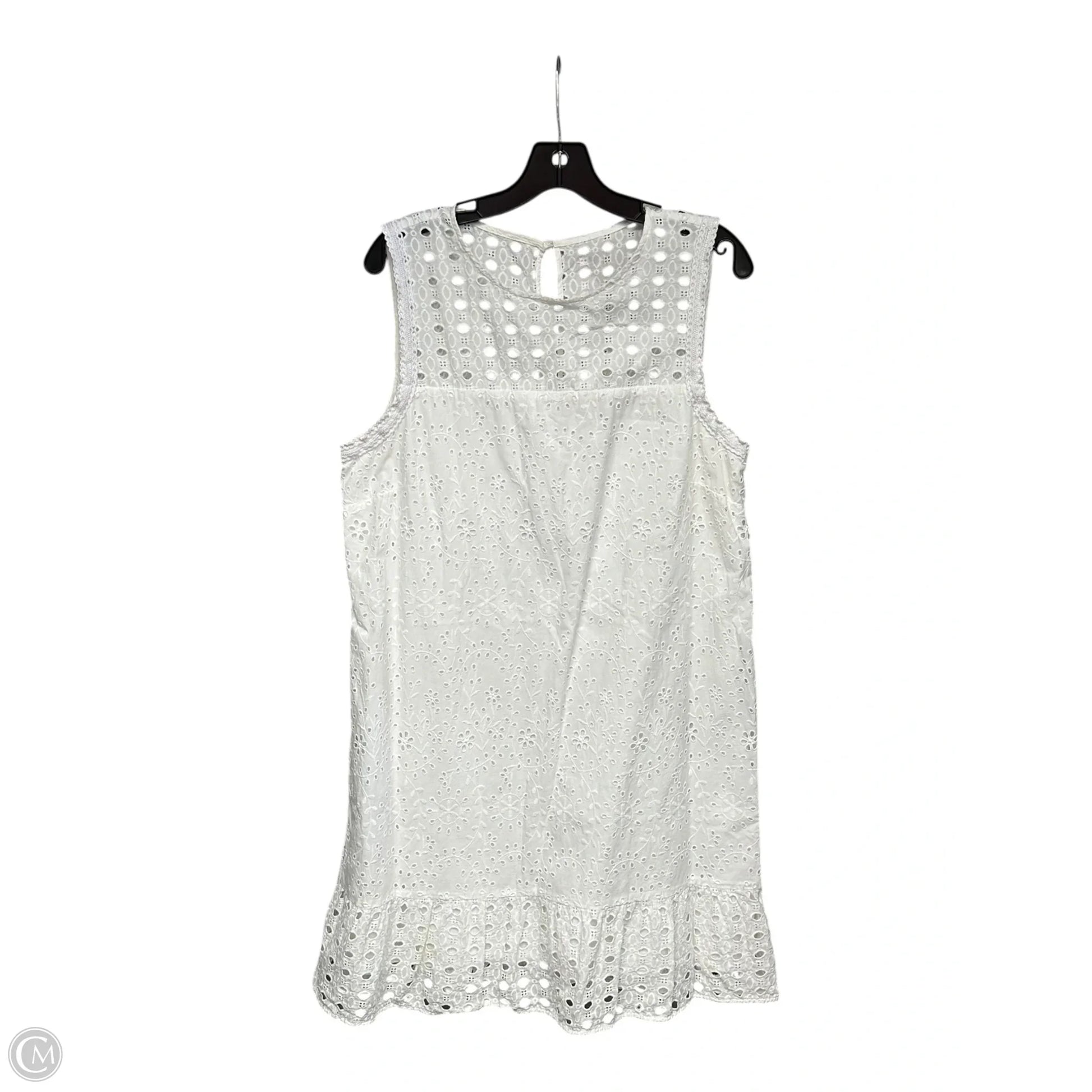 loft white lace dress NEW! LOFT White Lace Dress Size 8
