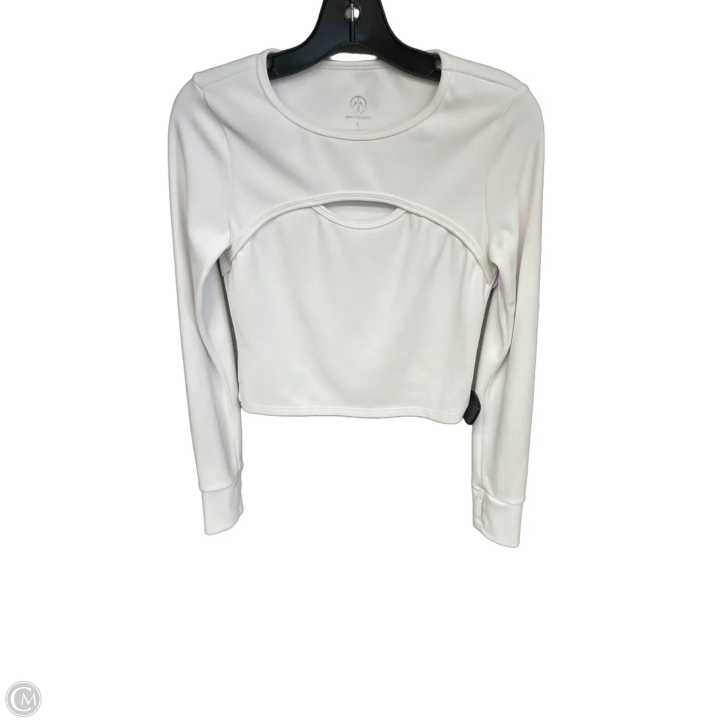 Top Long Sleeve By Move Theology In White, Size: L