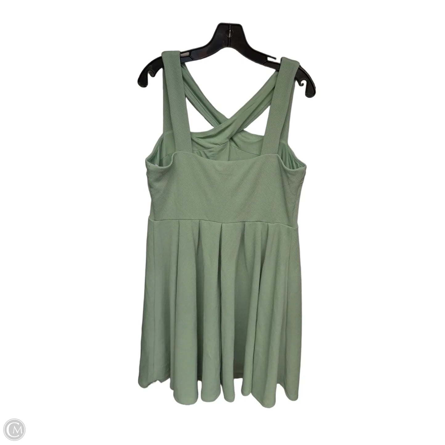 Dress Party Short By Torrid In Green, Size: 1x