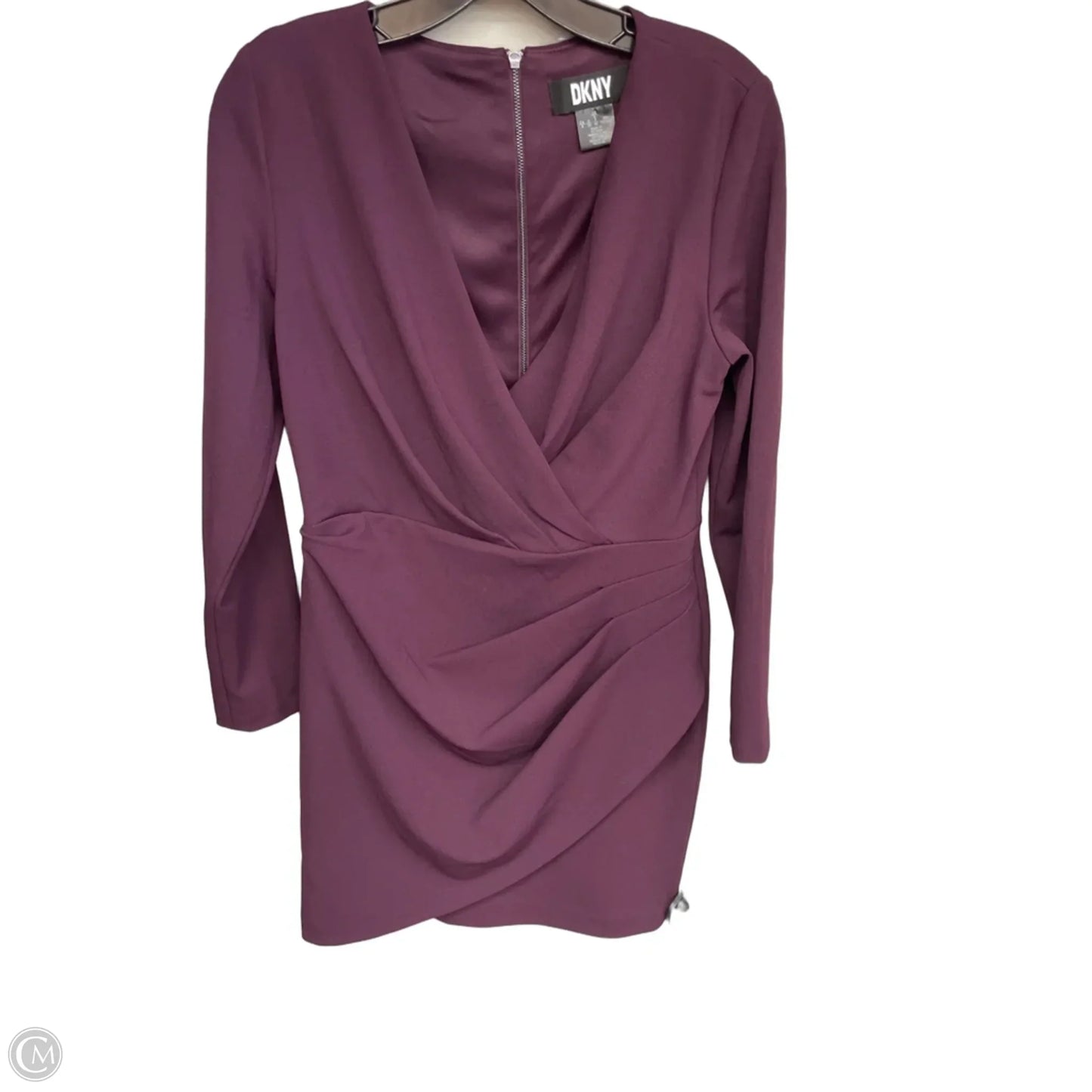 Dress Work By Dkny In Purple, Size: 8