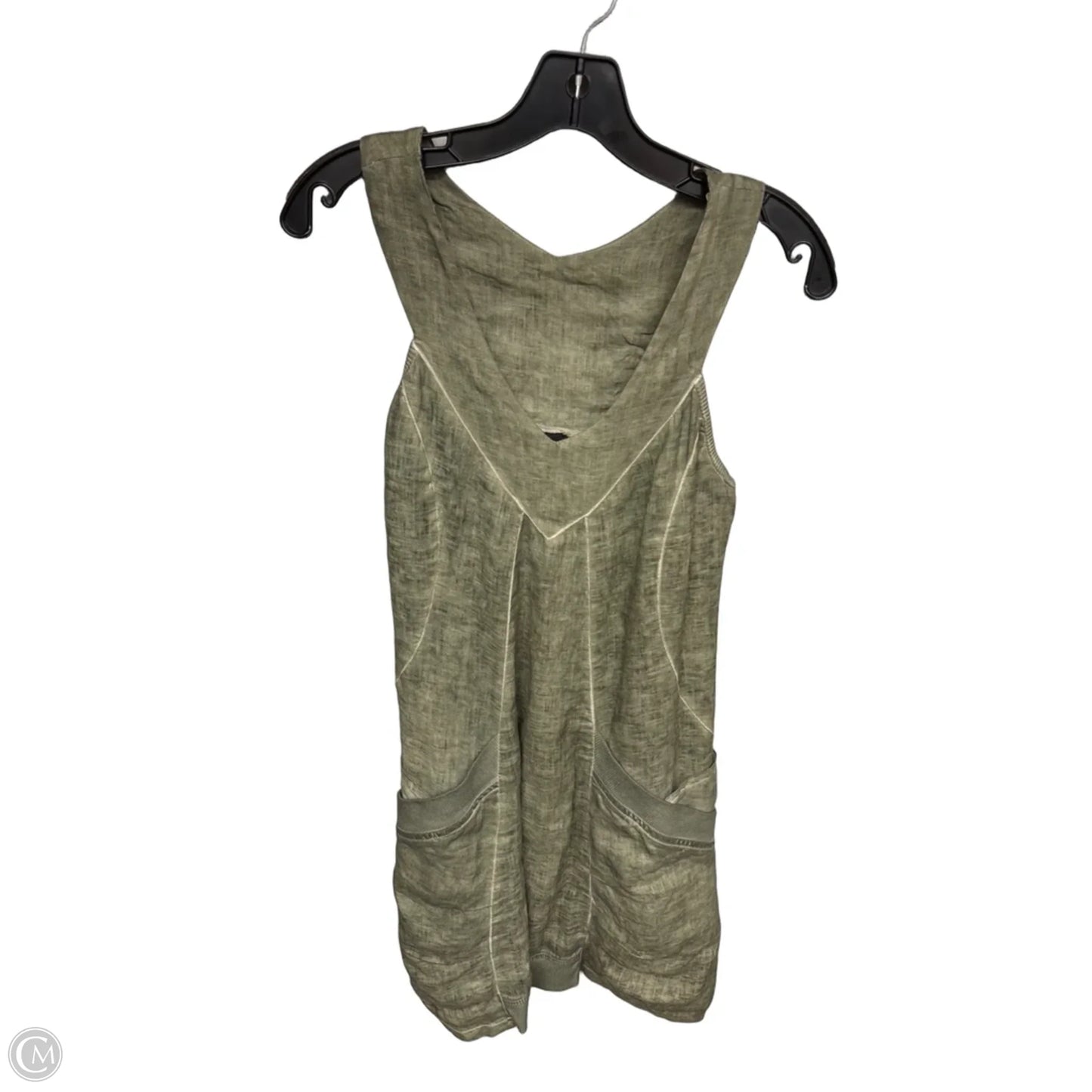 Dress Casual Midi By Cmb In Green, Size: L