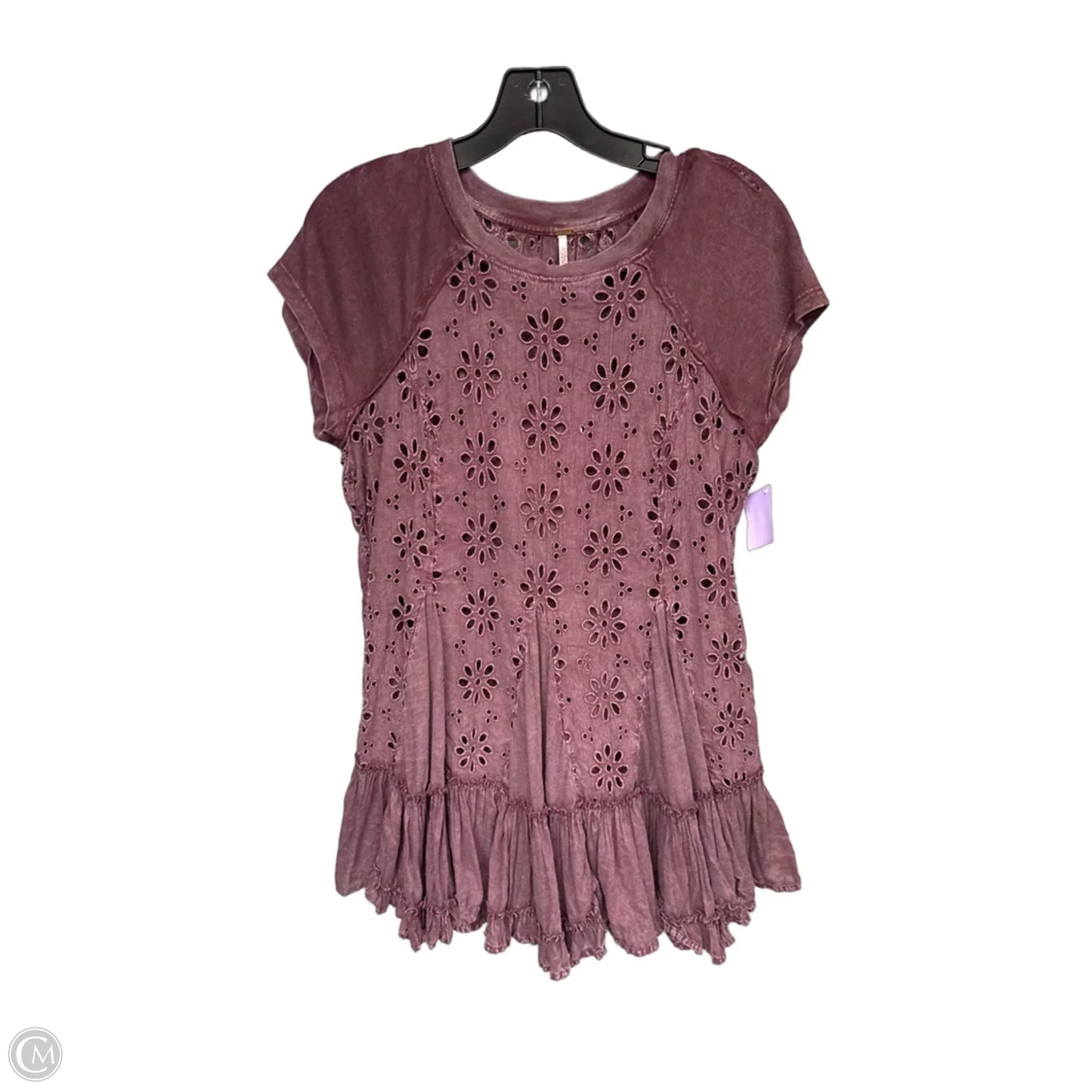 Dress Casual Midi By Free People In Purple, Size: Xs