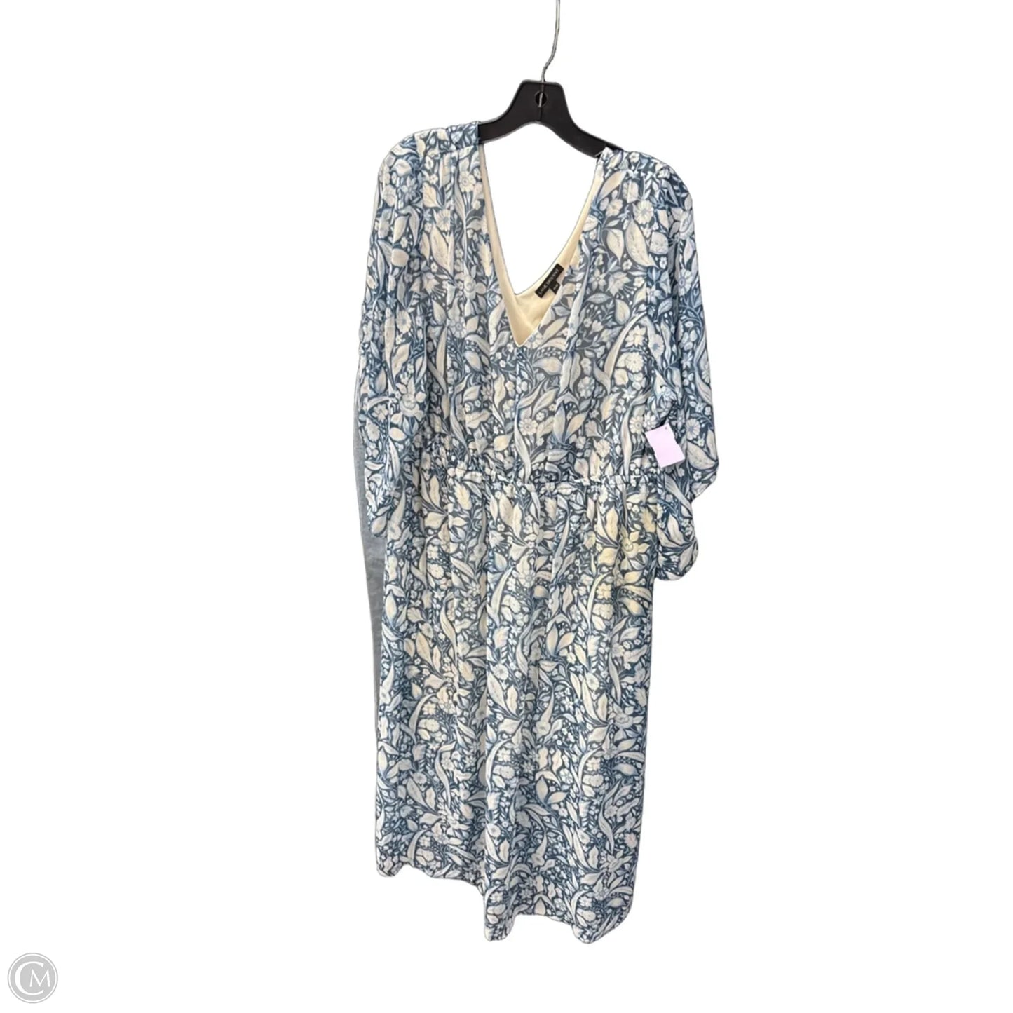 Dress Casual Maxi By Lane Bryant In Blue, Size: 18