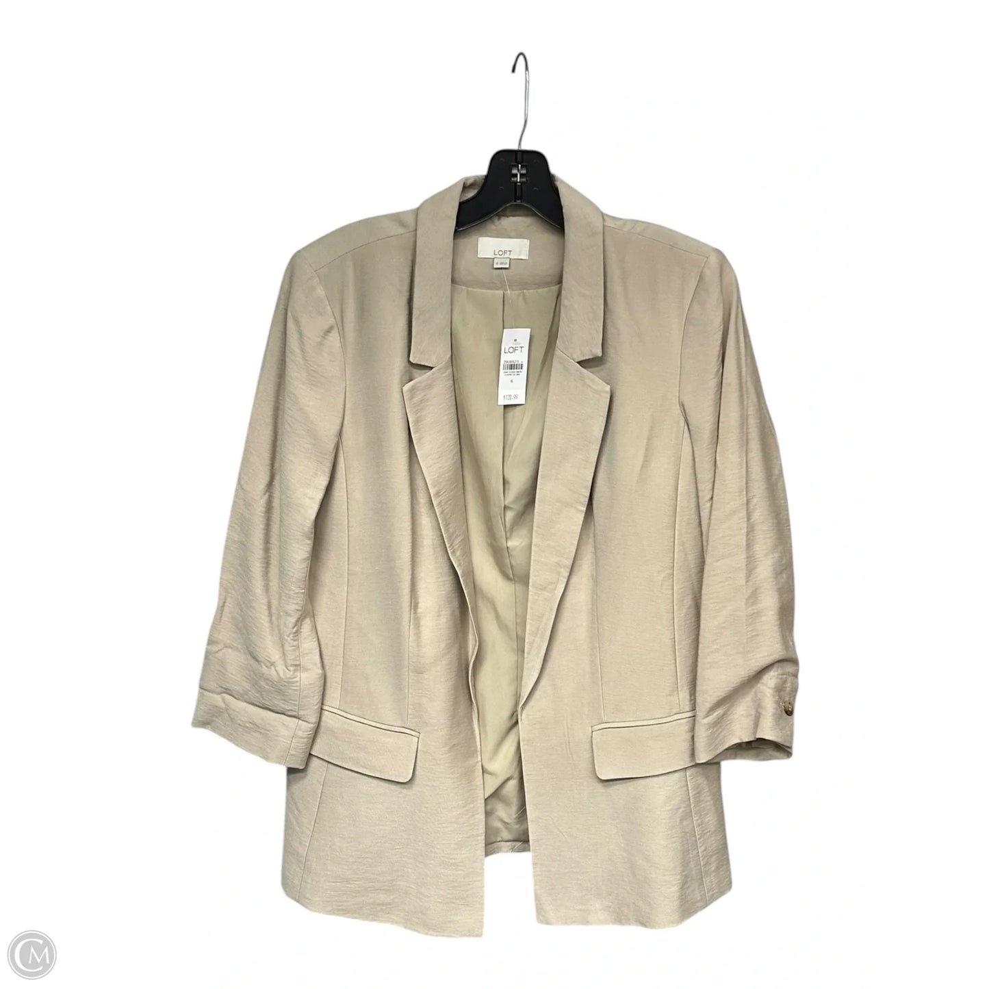 Blazer By Loft In Tan, Size: 6