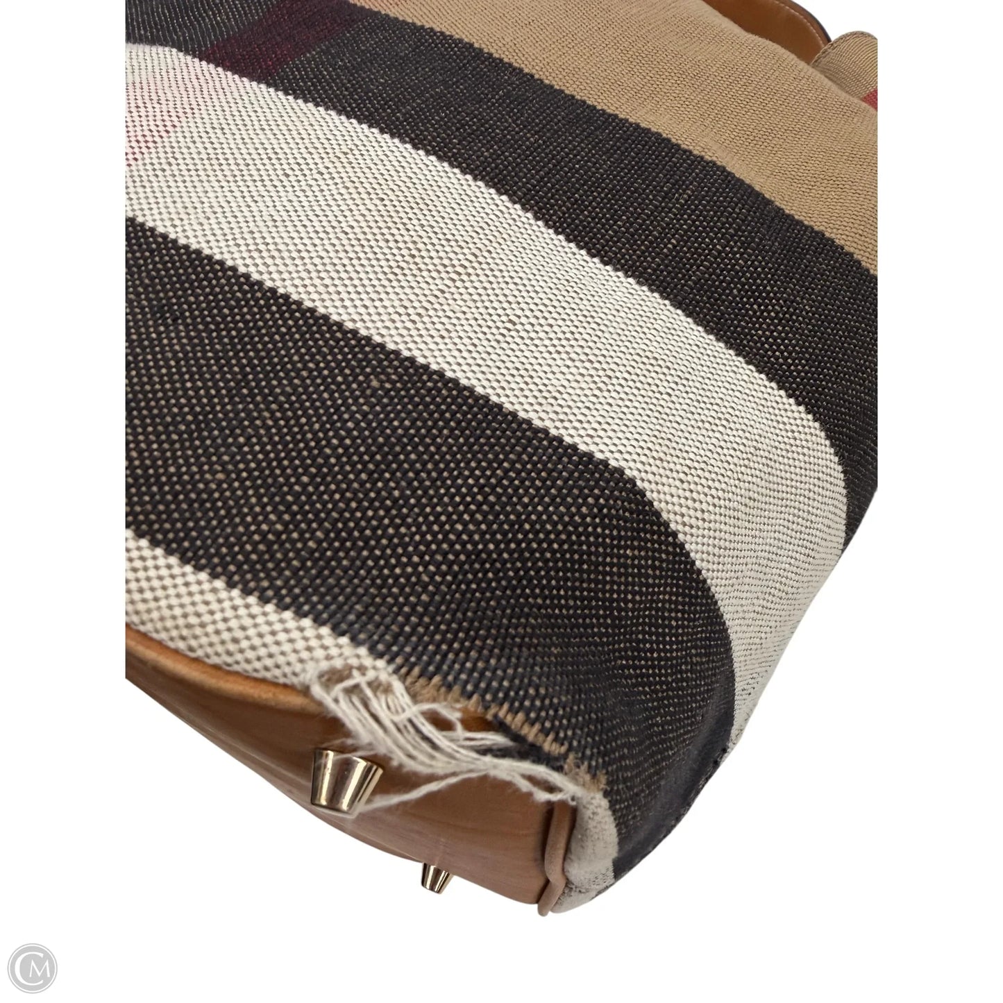 Tote Luxury Designer By Burberry, Size: Medium