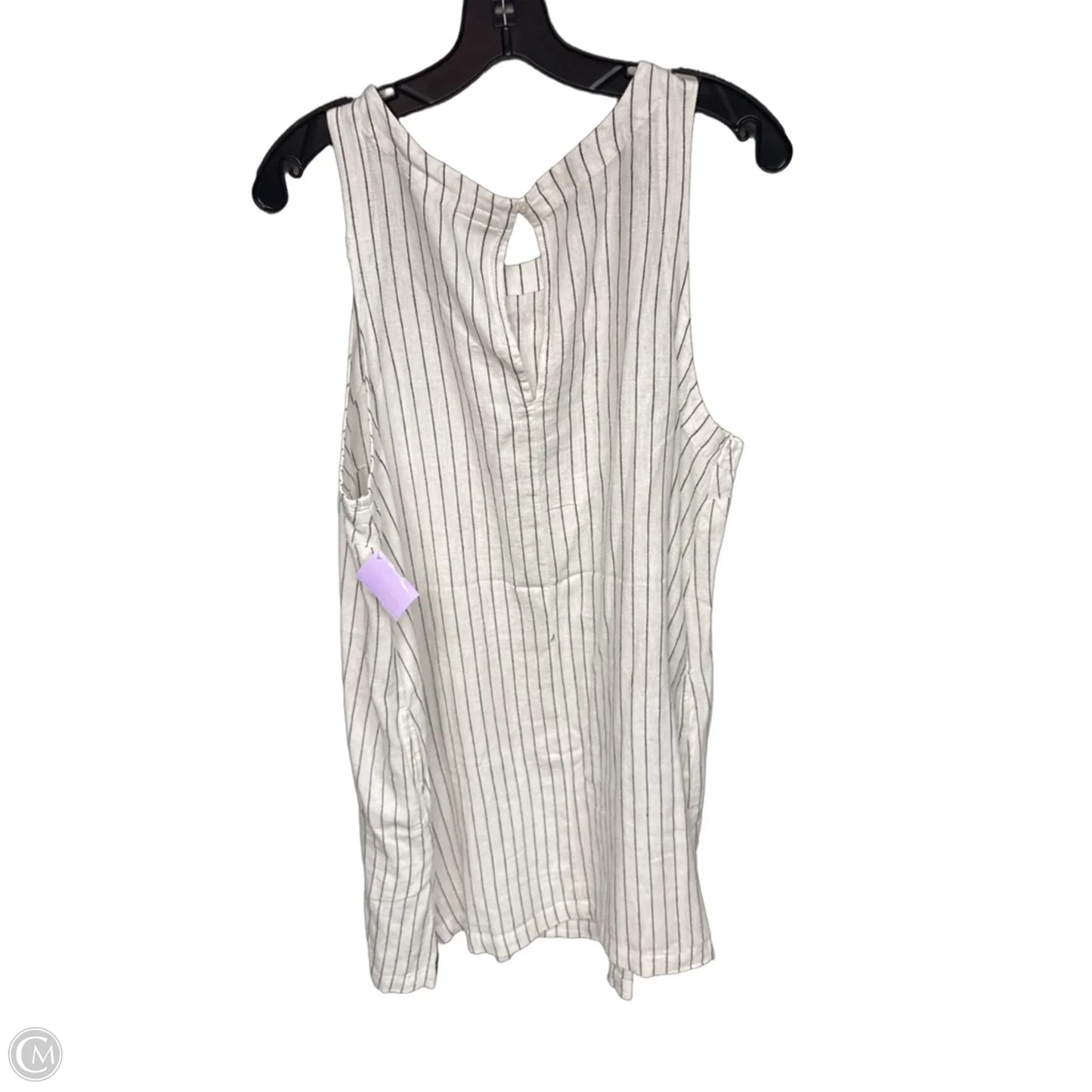 Dress Casual Midi By A New Day In Striped Pattern, Size: Xl