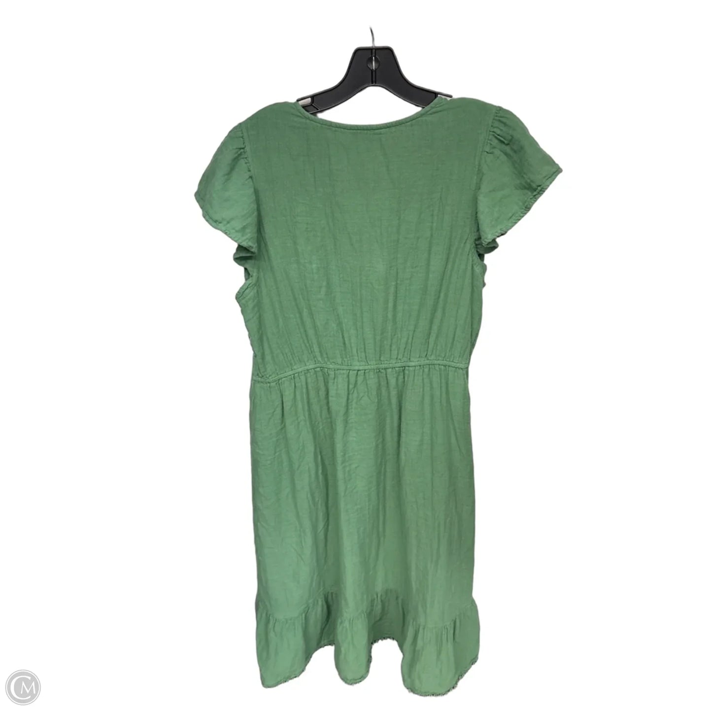 Dress Casual Maxi By Time And Tru In Green, Size: Xl
