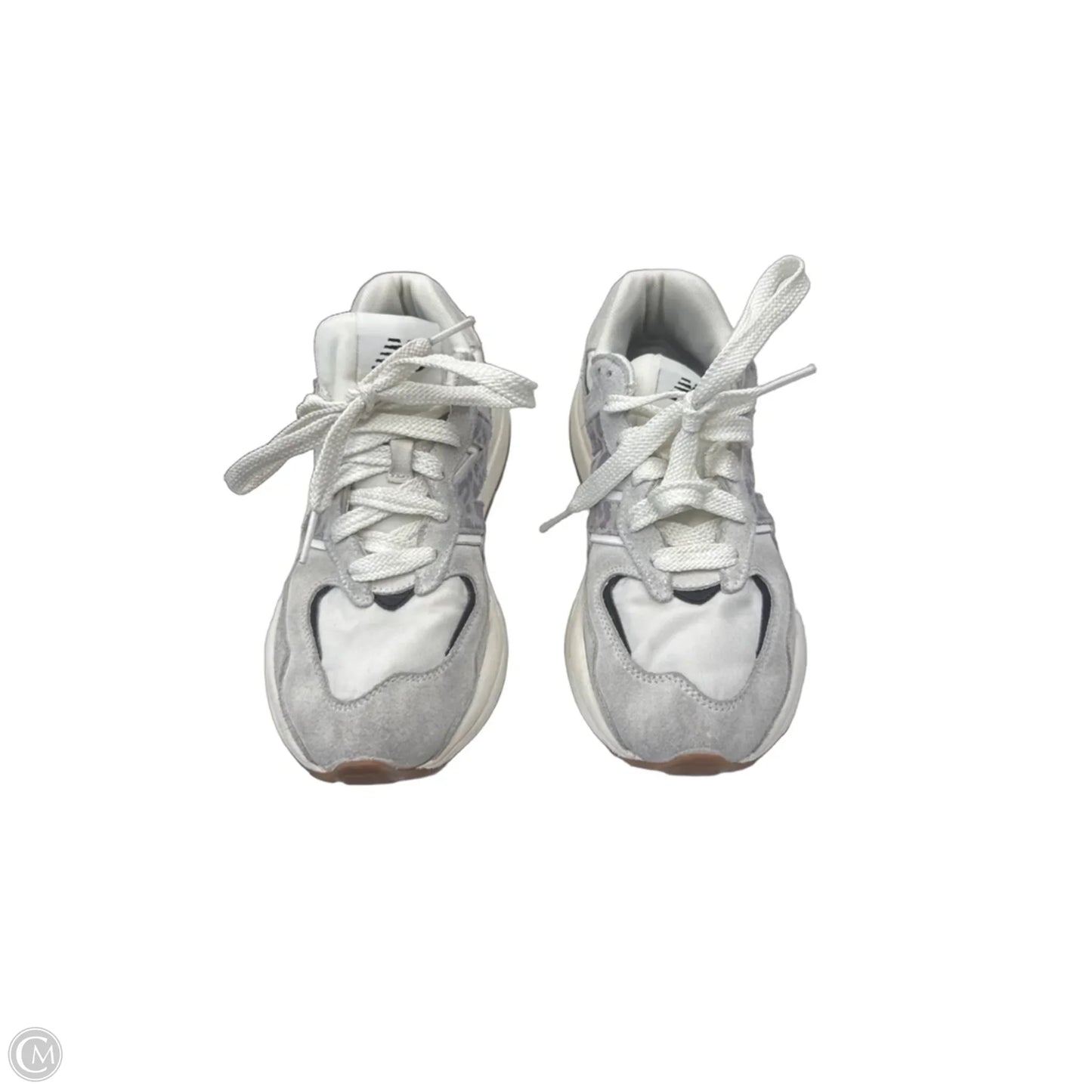 Shoes Athletic By New Balance In Grey & White, Size: 8