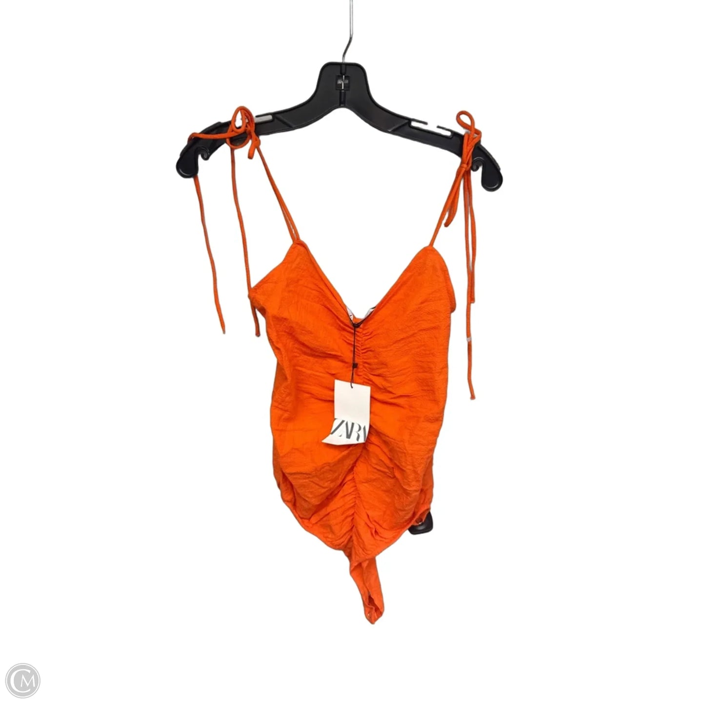 Bodysuit By Zara In Orange, Size: S