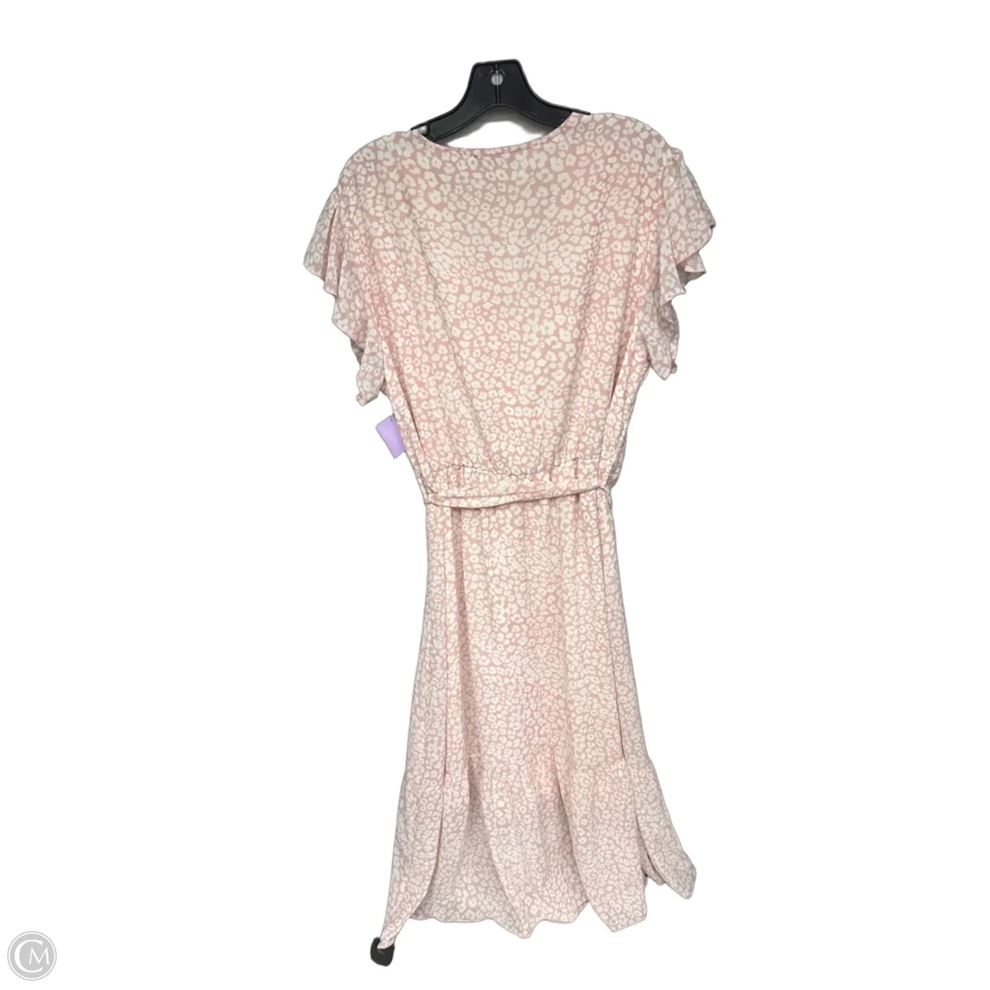 Dress Casual Maxi By Prettygarden In Pink & White, Size: Xxl