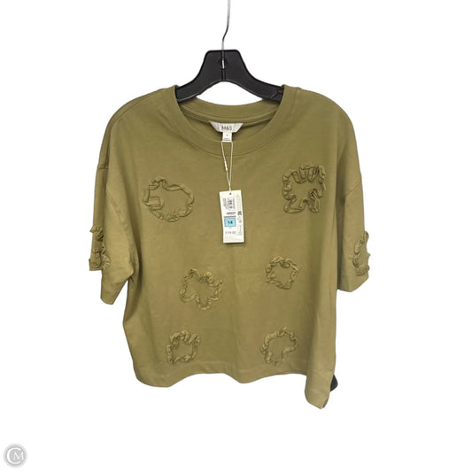 Top Short Sleeve By Clothes Mentor In Green, Size: 14
