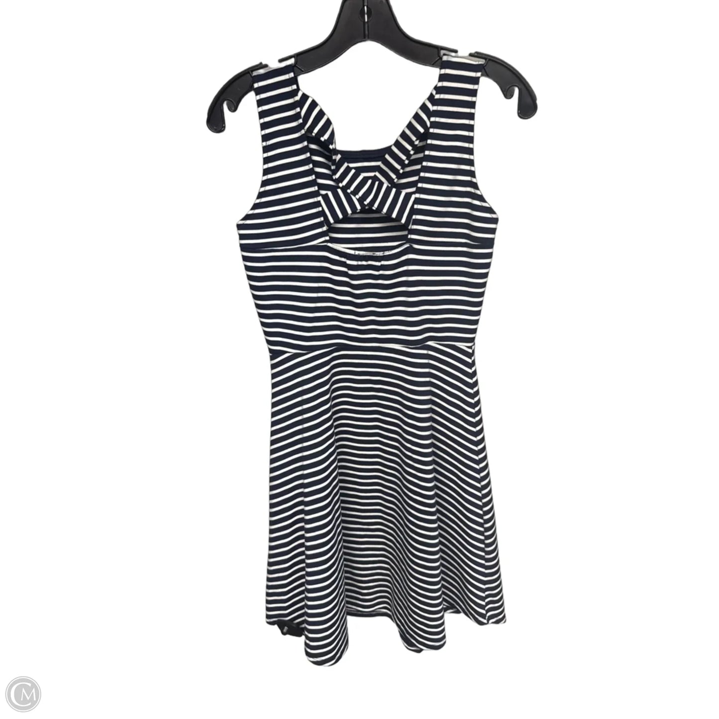 Dress Casual Midi By Gilli In Striped Pattern, Size: M