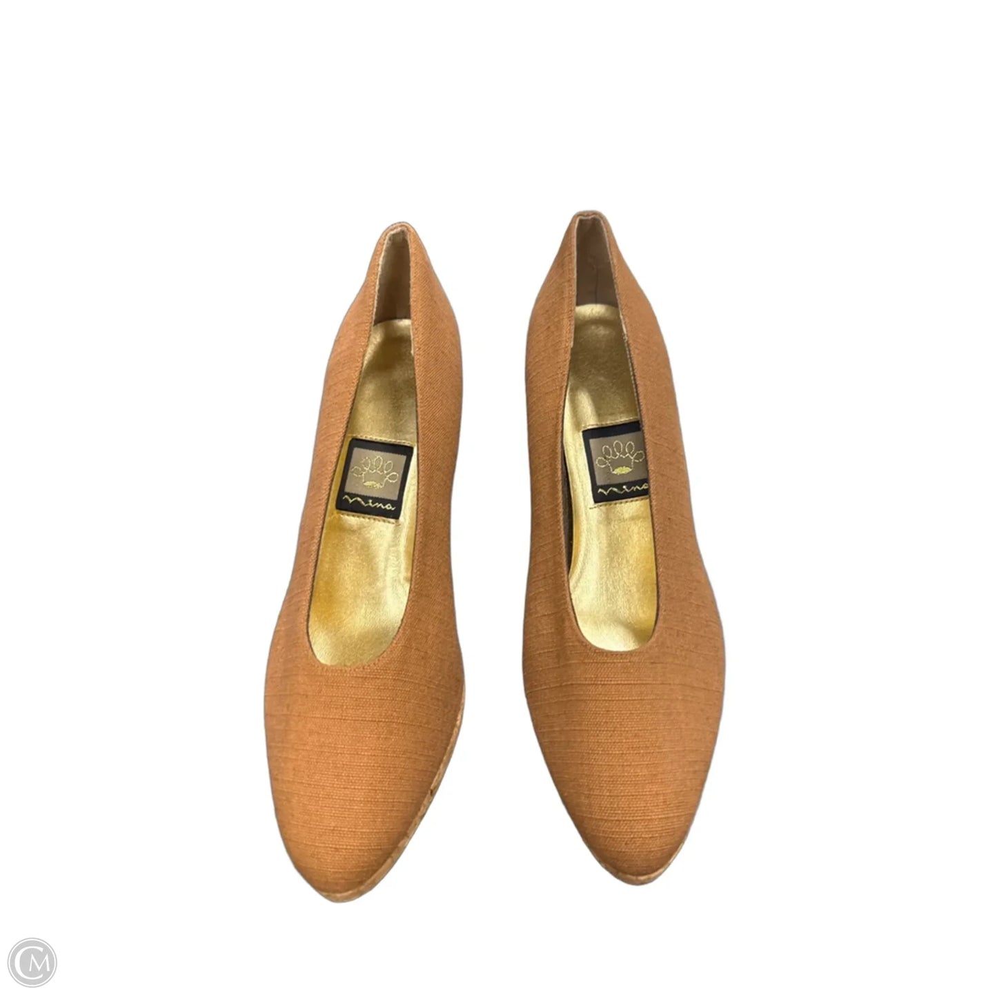 Shoes Heels Kitten By Nina In Brown, Size: 8.5