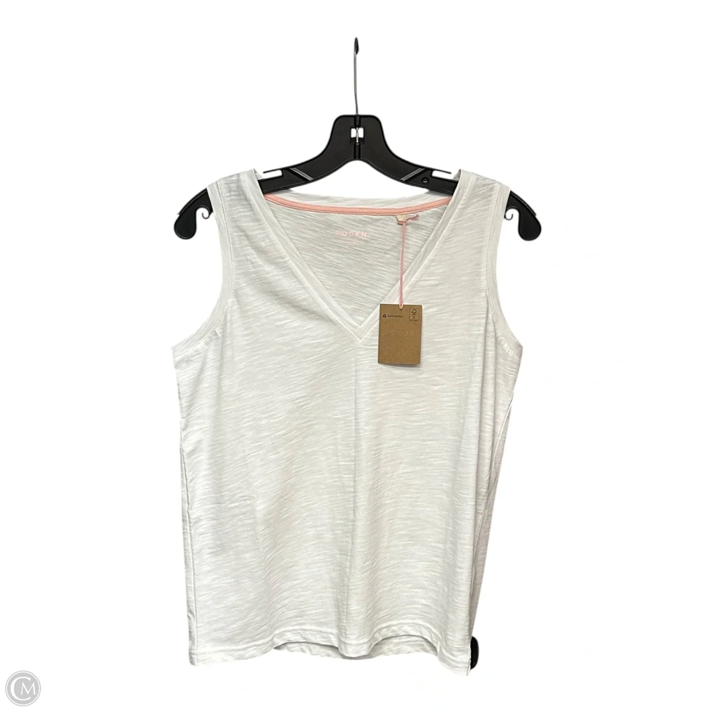 Top Sleeveless By Boden In White, Size: S