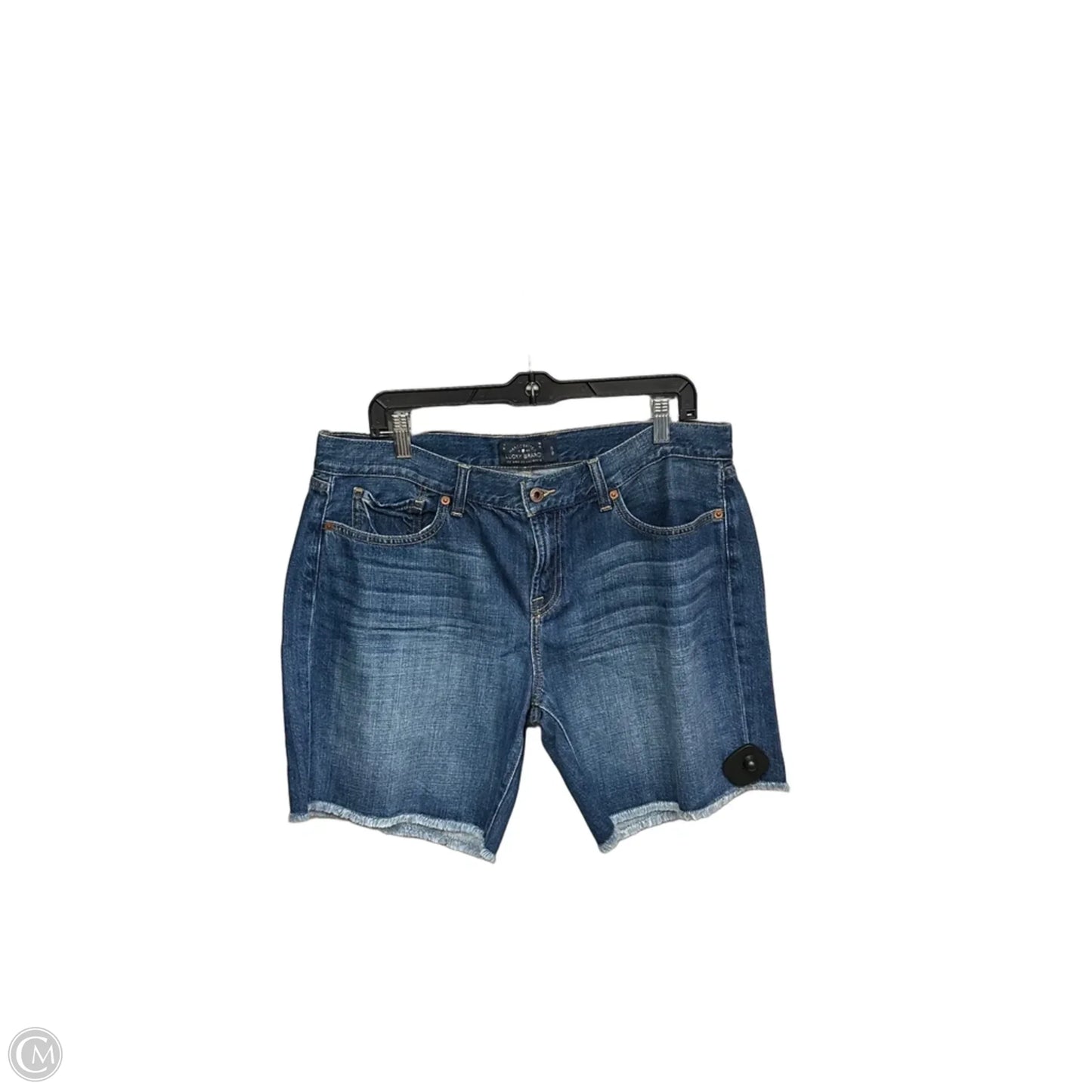 Shorts By Lucky Brand In Blue Denim, Size: 12