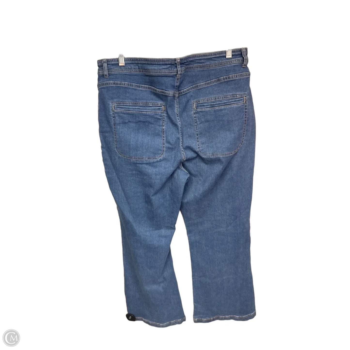 Jeans Flared By Knox Rose In Blue Denim, Size: 16